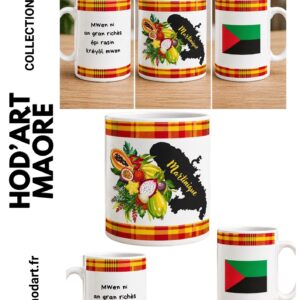 Mug exotique MARTINIQUE