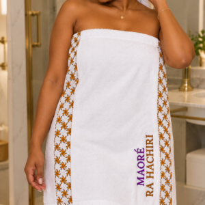 Serviette artisanale ylang ylang MAORÉ RA HACHIRI